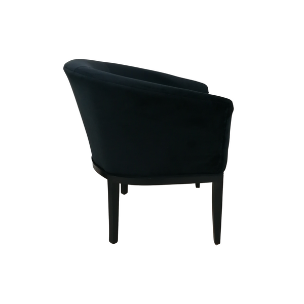 Sillón Curvo Negro