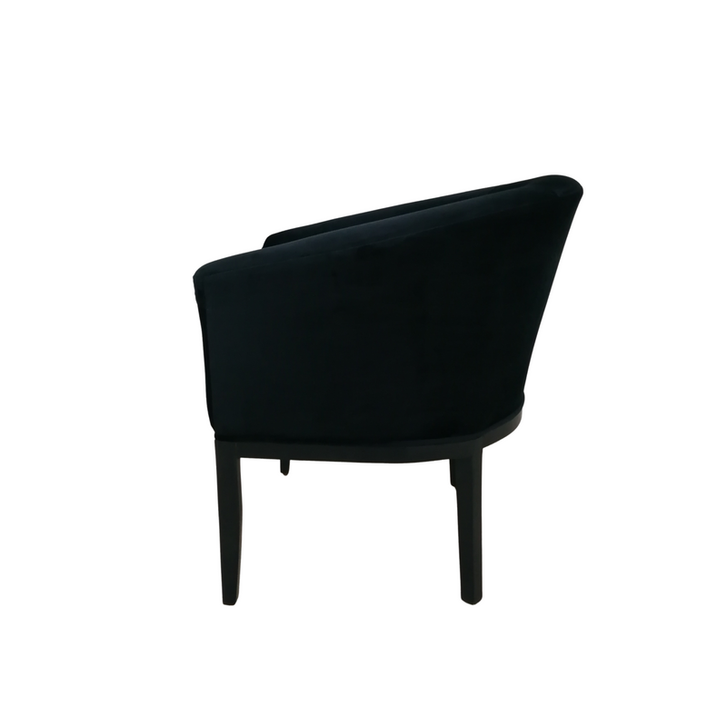 Sillón Curvo Negro